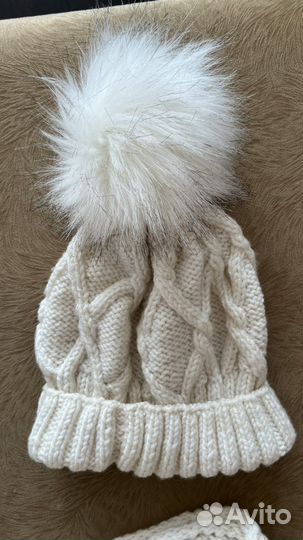 Шапка,шарф и варежки