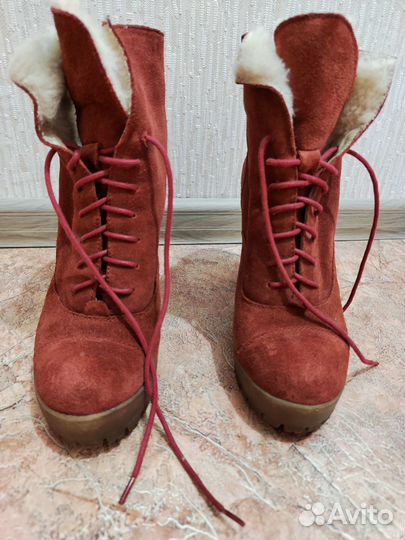 Ботинки женские зимние натуральные 37 размера