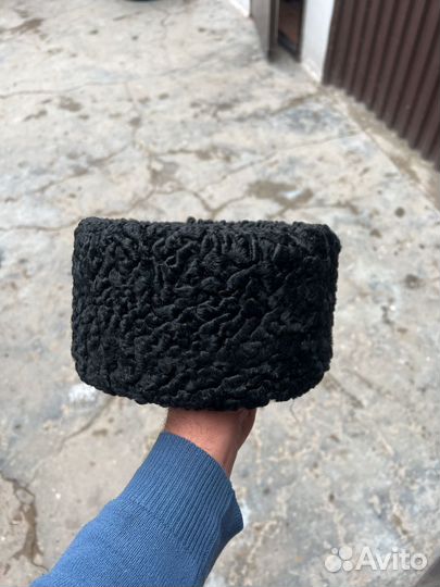 Кубанка казачья серая каракуль