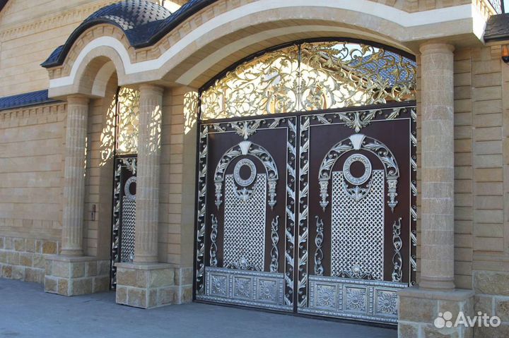 Кованые ворота