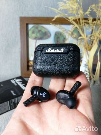 Беспроводные наушники Marshall motif - мега бассс