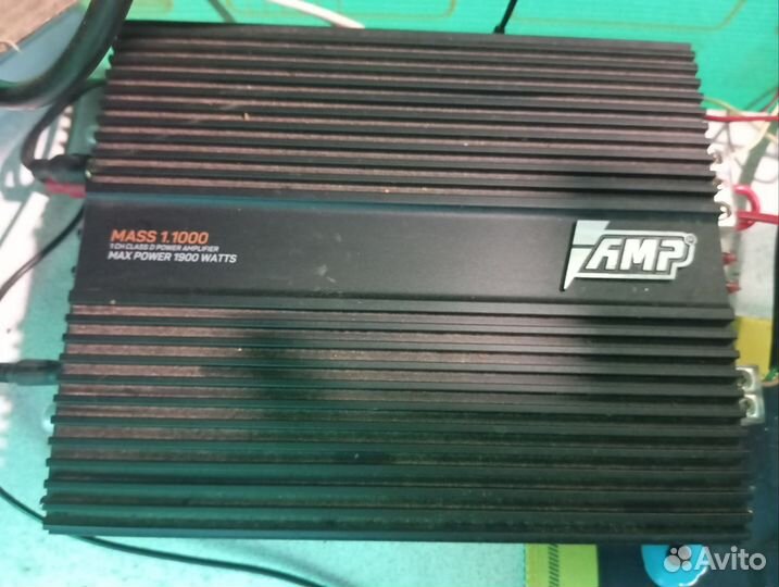 Усилитель кенвоод740 ват, масс1-1000