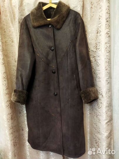 Дубленка натуральная женская 50 размер