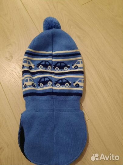 Шапка шлем зима р50