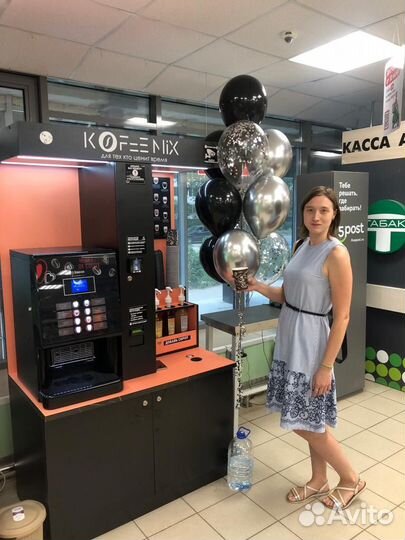 Кофейня самообслуживания с местом