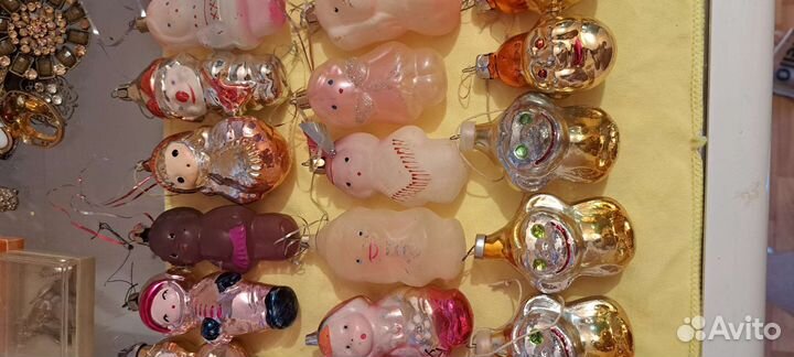 Елочные игрушки СССР