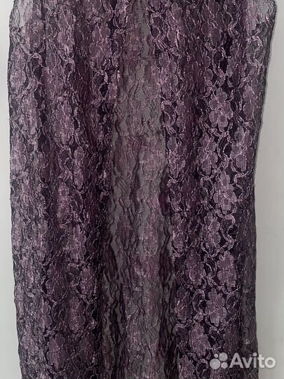 Винтажное платье-сетка накидка балеро