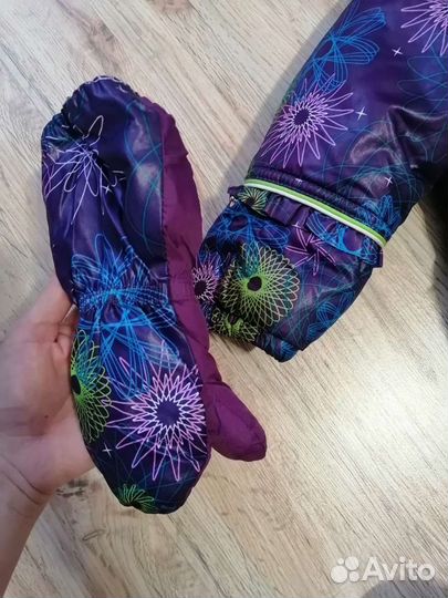 Зимний комбинезон для девочки 80