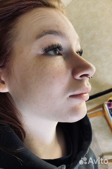 Наращивание ресниц на дому