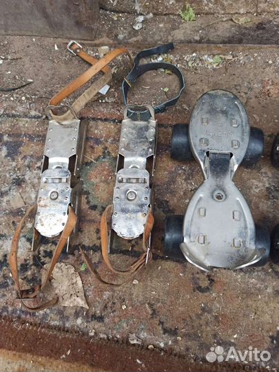 Ролики раздвижные СССР и коньки