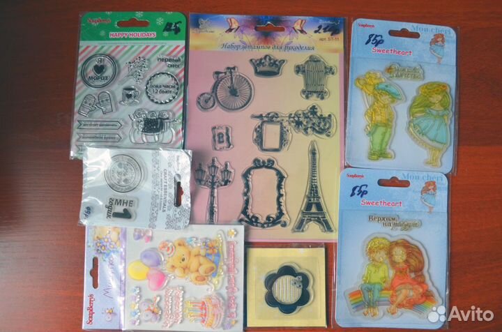 Набор штампов для скрапбукинга