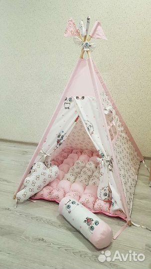 Вигвам для девочки 110*110. Новый