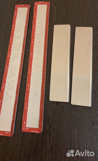 Накладки на пороги renault