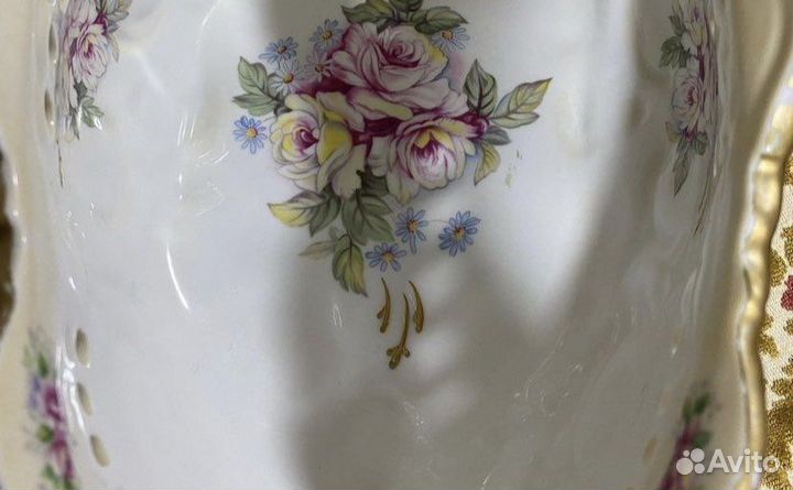 Антикварная тарелка