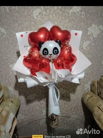 Букет из воздушных шаров