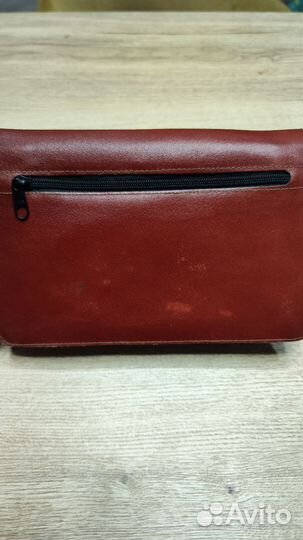 Мужской кожаный клатч