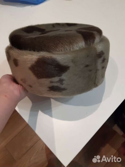 Норковая шапка мужская