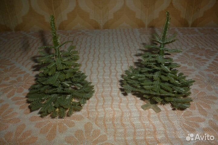 Ёлочки и ёлочные мини-игрушки набор Малютка СССР