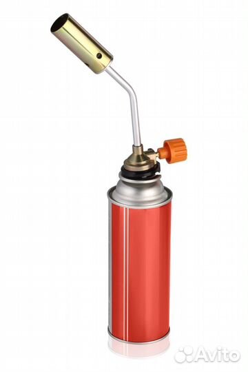 Горелка газовая на цанговый баллон, ручной поджиг
