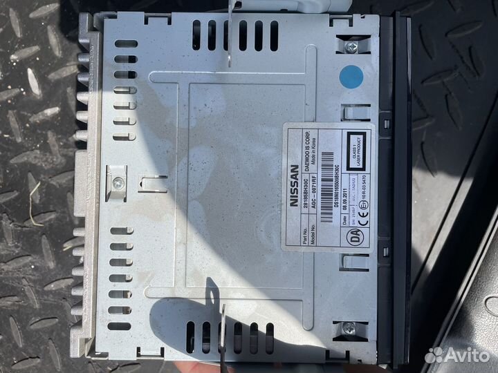 Магнитола Nissan juke
