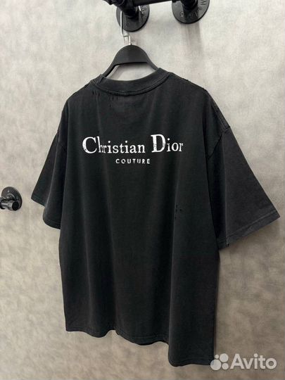 Christian dior футболка шикарная (топ 2024)