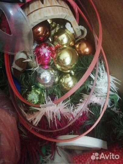 Гофрированная, креп бумага, корзины, сизаль