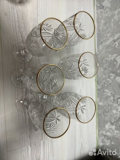 Хрустальные фужеры