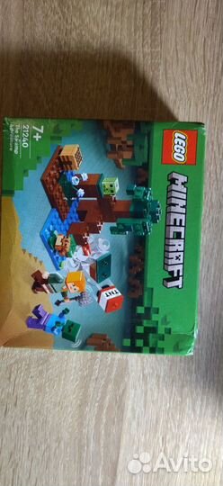 Lego Minecraft 21240 Болотное приключение