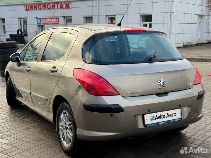 Peugeot 308 1.6 МТ, 2010, 168 000 км