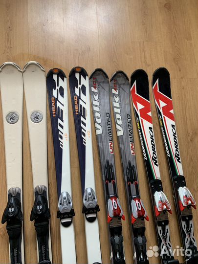 Горные лыжи Head Nordica AK Volkl 156 160 см