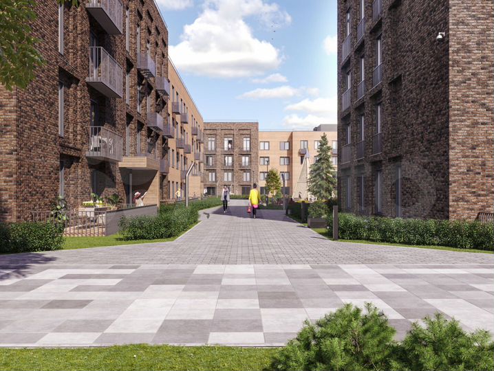 3-к. квартира, 82,6 м², 2/4 эт.