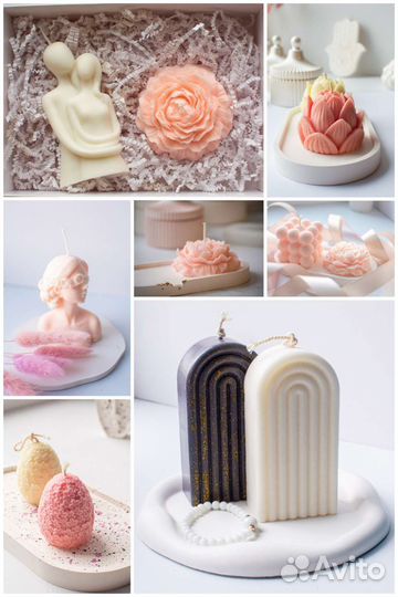 Свечи из соевого воска