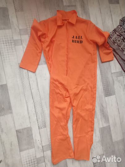 Комбинезон оранжевый