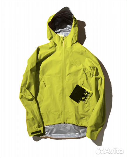 Ветровка arcteryx zeta sl yellow