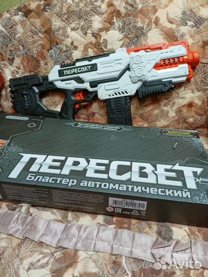 Игроленд Бластер с поролоновыми патронами