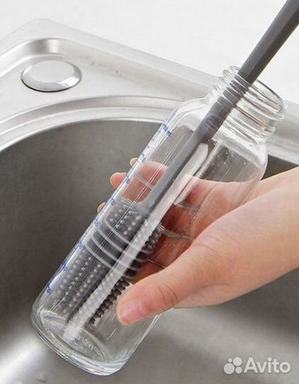 Ершик силиконовый для стаканов