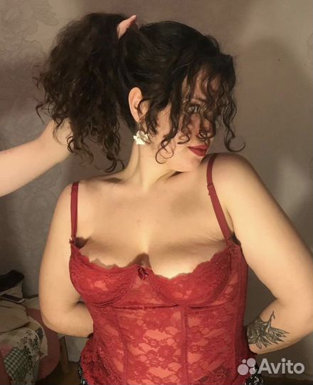 Корсет красный