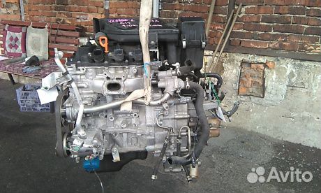 Двигатель на honda life JC1 P07A