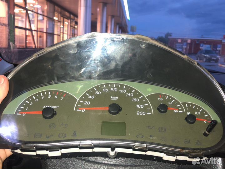 Приборная панель priora 1