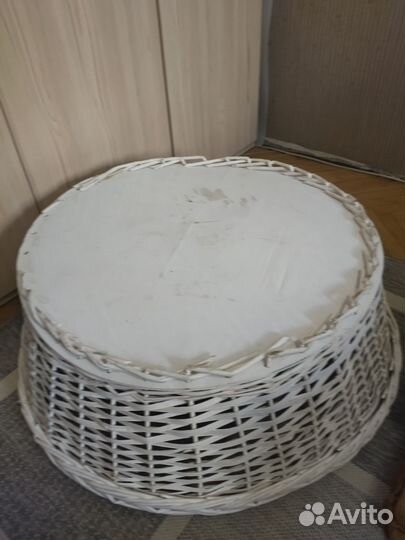 Корзина плетеная большая