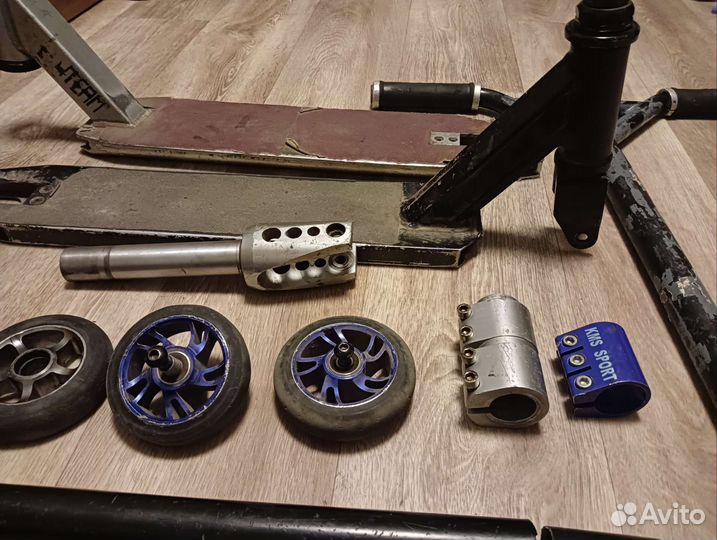 Запчасти для трюкового самоката