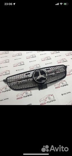 Решетка радиатора gle diamond