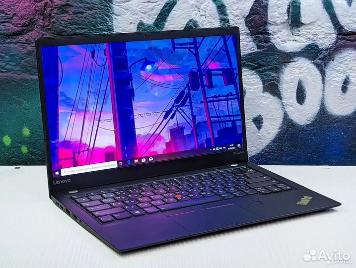 Lenovo ThinkPad X1 Carbon gen 5 16gb2K wqhd 256gb