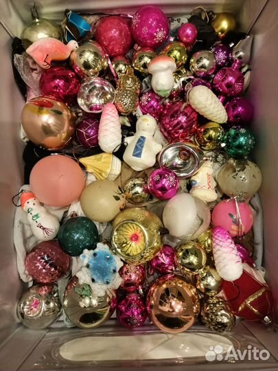 Елочные игрушки СССР