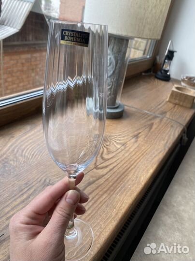 Бокалы для шампанского богемия bohemia