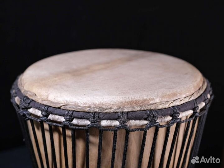 True мастеровой барабан Джембе 12' из Гвинеи