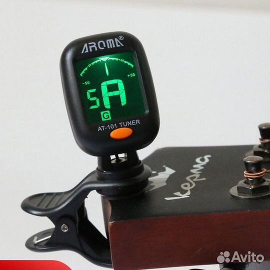 Тюнер для настройки гитары