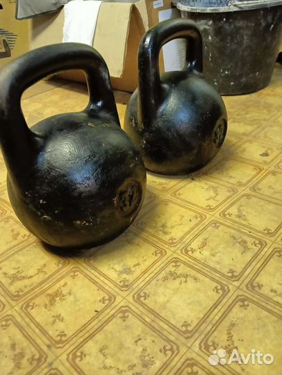 Гири 2 шт. По 32 кг