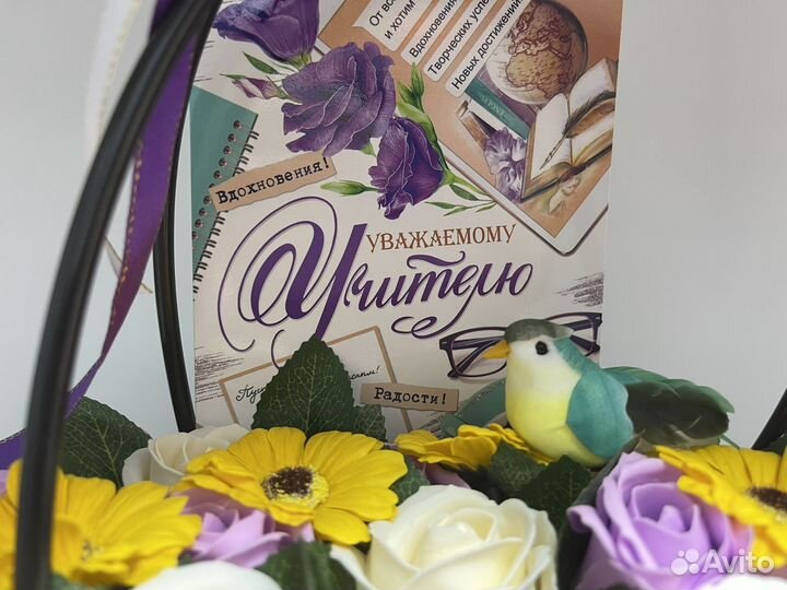 Букет цветов из мыла