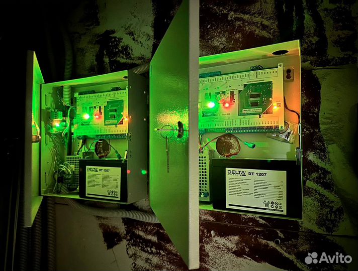 Установка охранной пожарной сигнализации. Монтаж